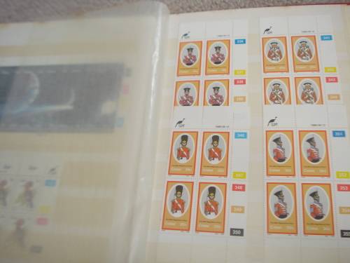 CONTROL BLOCKS BIRDS ETC TO 1986 UNMOUNTED MINT + EXTRAS READ BELOW   R500.00++