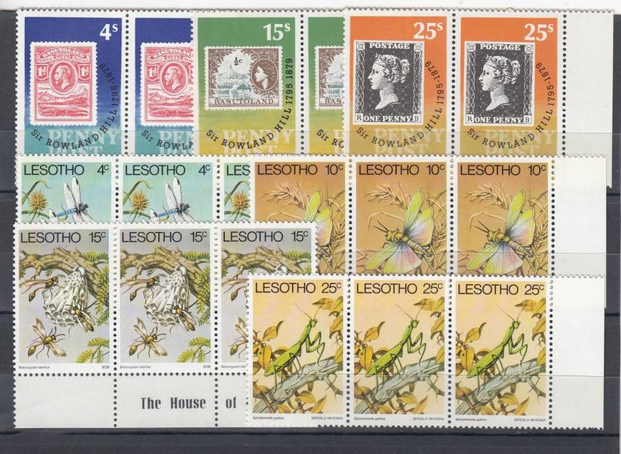LESOTHO-SUPERB SETS ALL UNMOUNTED MINT