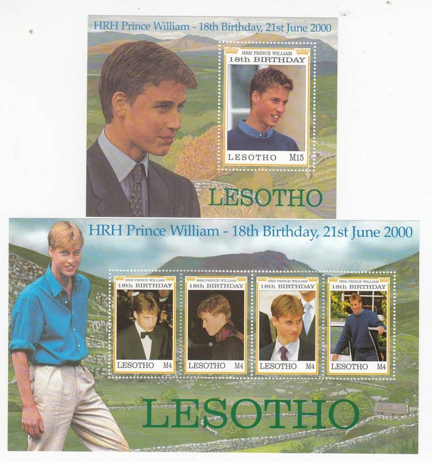 LESOTHO-2000 DIFFICULT M/SHEETS SUPERB UNMOUNTED MINT  14 POUNDS