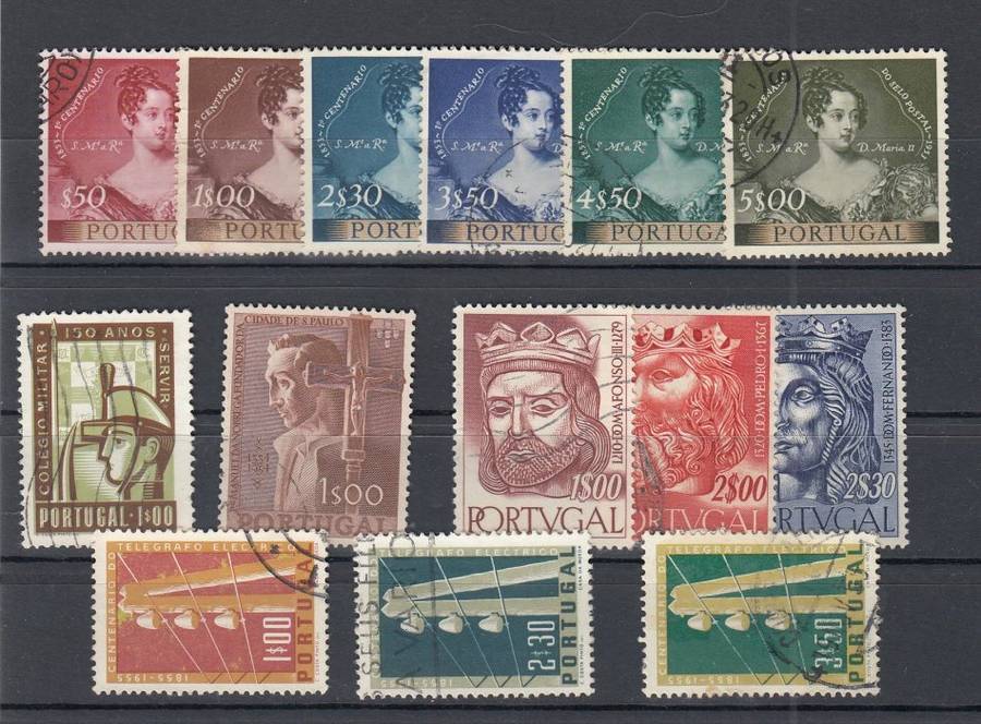 PORTUGAL-1950`s DIFFICULT SETS-NICE RUN-FILL THE GAPS     33 POUNDS
