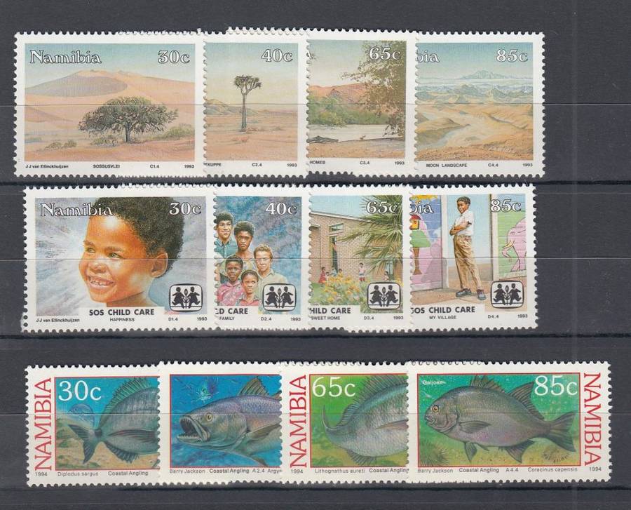 NAMIBIA- SETS  SUPERB POST OFFICE FRESH !!!
