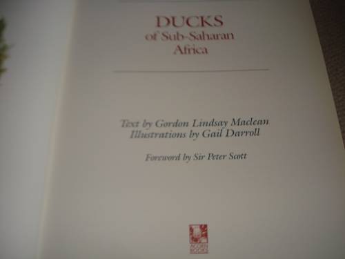 A BEAUTIFUL LIMITED EDITION HUGE COFFEE TABLE BOOK " DUCKS " A WONDERFUL GIFT !!!!