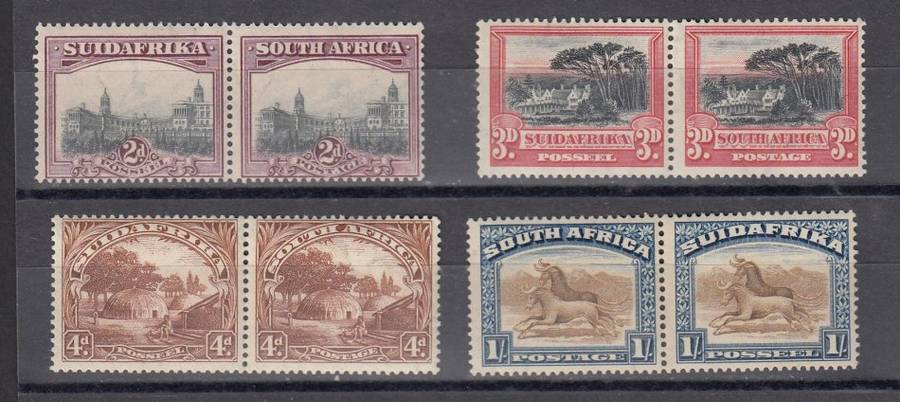 UNION-1926 ISSUES 2d,3d AND SHILLING UNMOUNTED MINT-READ BELOW  R2700.00