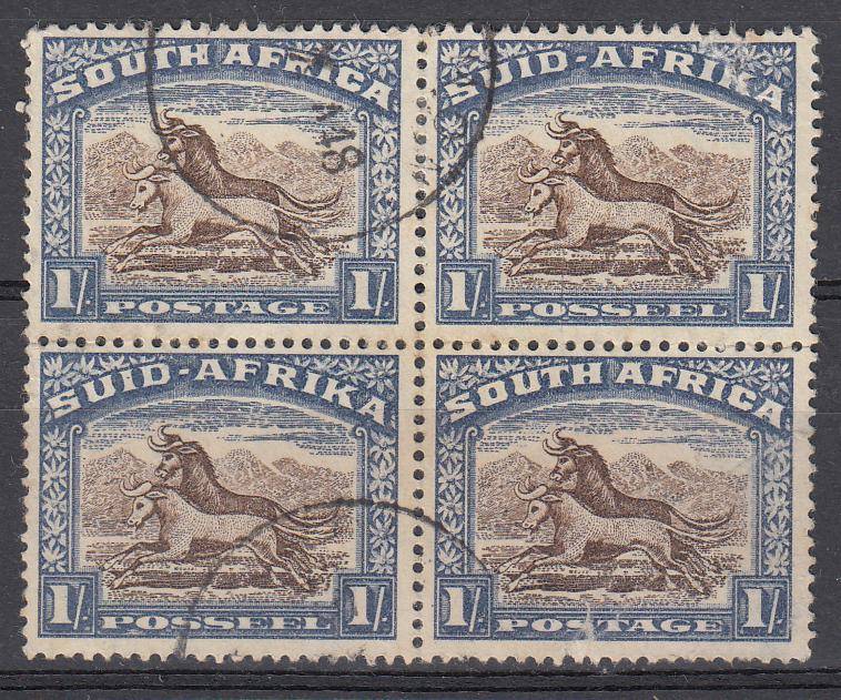 UNION-SHILLING BLOCK-TWO SMALL TEARS  30 POUNDS