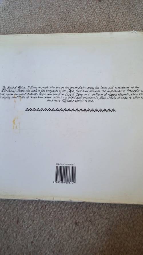 SCARCE COFFEE TABLE BOOK IN SLIP CASE " BEYOND BAGAMOYO " SIGNED COPY !!  READ BELOW