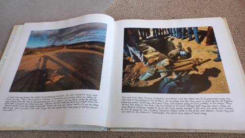 SCARCE COFFEE TABLE BOOK IN SLIP CASE " BEYOND BAGAMOYO " SIGNED COPY !!  READ BELOW