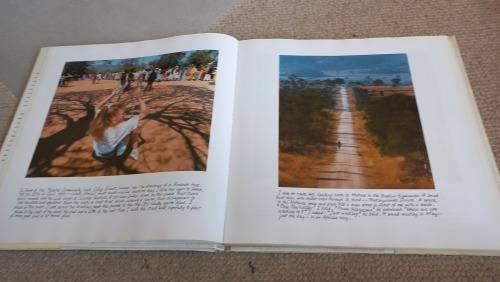 SCARCE COFFEE TABLE BOOK IN SLIP CASE " BEYOND BAGAMOYO " SIGNED COPY !!  READ BELOW
