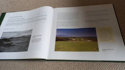 VERY LARGE BEAUTIFUL COFFEE TABLE BOOK " SOUTH AFRICAN GOLF "  !!!!! READ BELOW