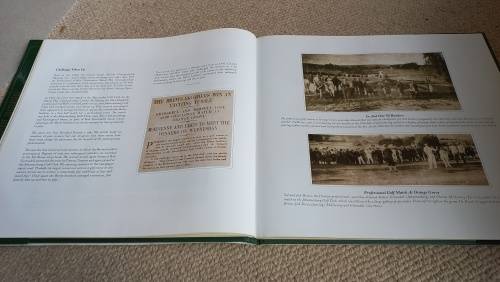 VERY LARGE BEAUTIFUL COFFEE TABLE BOOK " SOUTH AFRICAN GOLF "  !!!!! READ BELOW