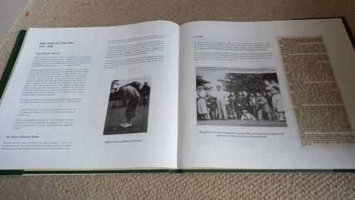 VERY LARGE BEAUTIFUL COFFEE TABLE BOOK " SOUTH AFRICAN GOLF "  !!!!! READ BELOW