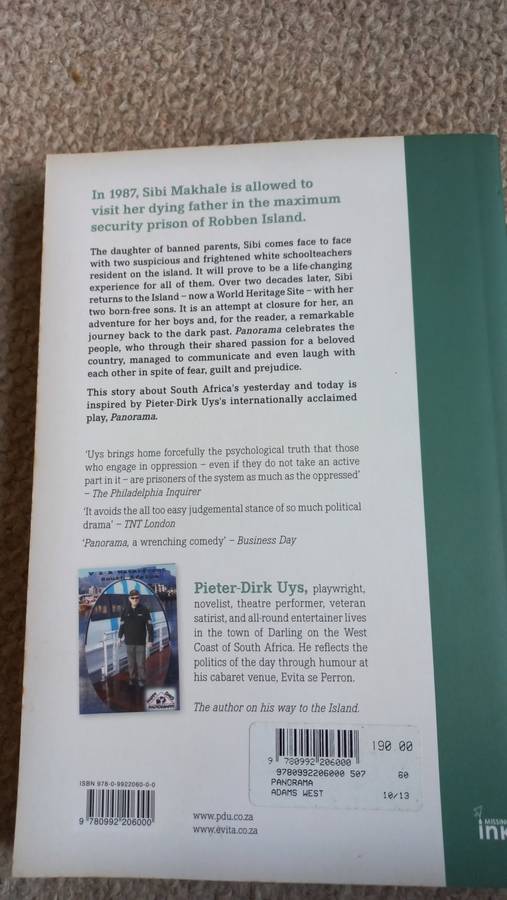 " PANORAMA " A NOVEL BY PIETER-DIRK UYS ALSO SIGNED BY HIM !!