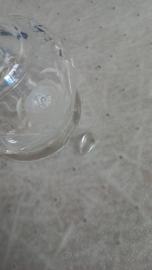 LOVELY DANISH DECANTER HEAVY 438 grams AND 165 mm TALL-READ BELOW