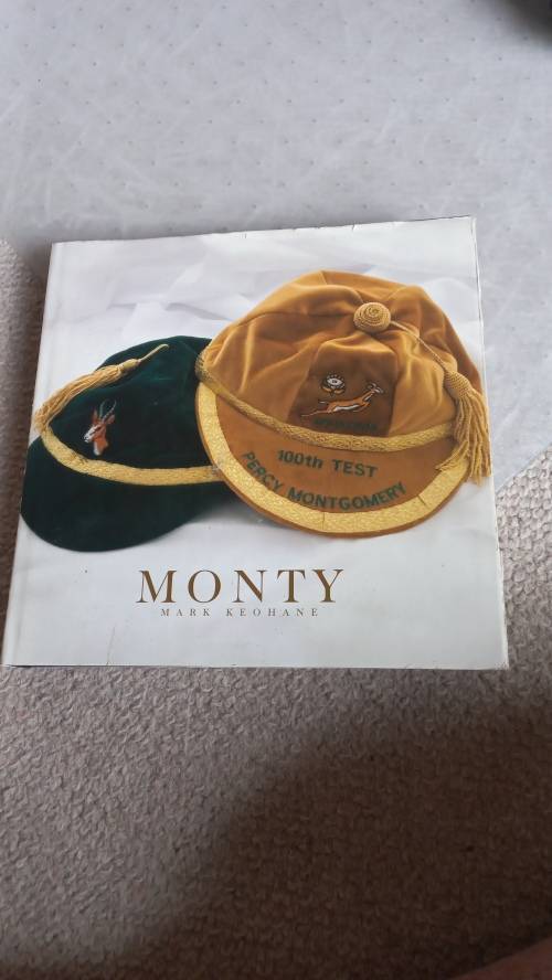 MANY SPORTS SIGNED BOOKS ON AUCTION-THIS IS ANOTHER SIGNED BY PERCY MONTGOMERY