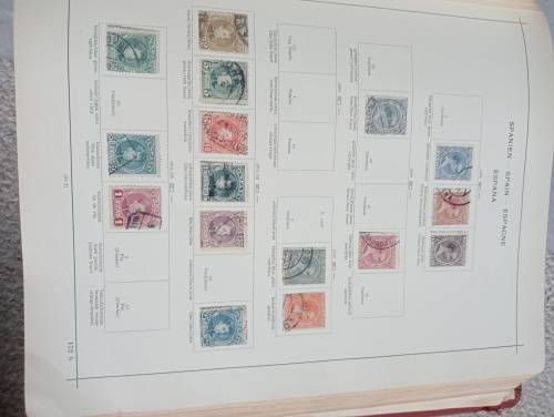 VERY EXPENSIVE GOLD GILTED ` SCHAUBEK ` PAGE EDGES 1000+ PAGES OF 1840`S-1939 EUROPE PART 111