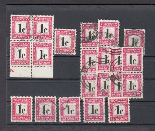 RSA-POSTAGE DUES USEFUL STUDY LOT
