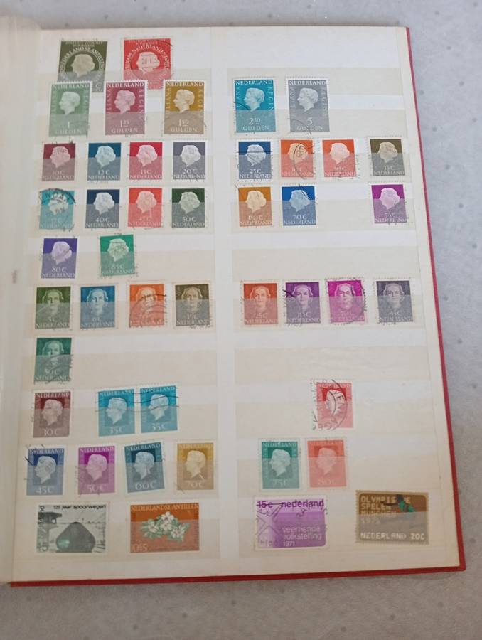 NETHERLANDS-STOCK BOOK-SOME VERY USEFUL SETS AND ISSUES ON PAGES HERE-OTHER ODD LOTS-BARGAIN BUY
