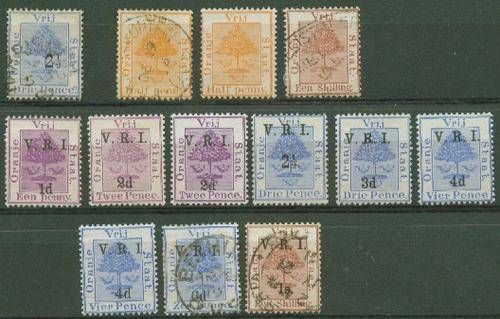 OFS- A CLEAN LOT OF V.R.I. LOWER STOPS-ORIGINAL LOT MINT / USED + OTHERS