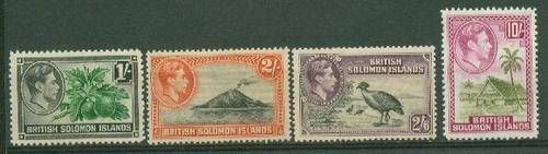 SOLOMON ISL.-KGVI HIGH VALUES  FINE MINT/ UNMOUNTED R520.00 10 SHILLING UMM.