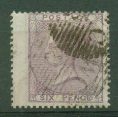 QV -6d SG 70 VERY FINE USED R1250.00 WING MARGIN