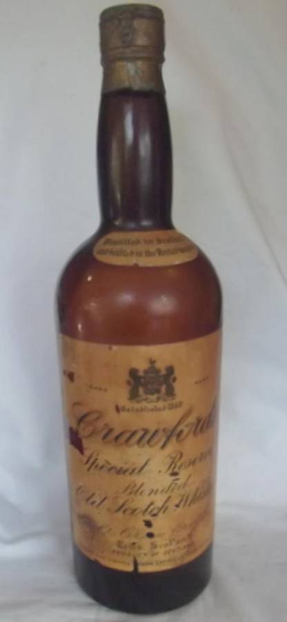 UNOPENED - MAGNUM CRAWFORDS SPECIAL RESERVE  OLD WHISKEY - 1936 EXHIBITION S.A.