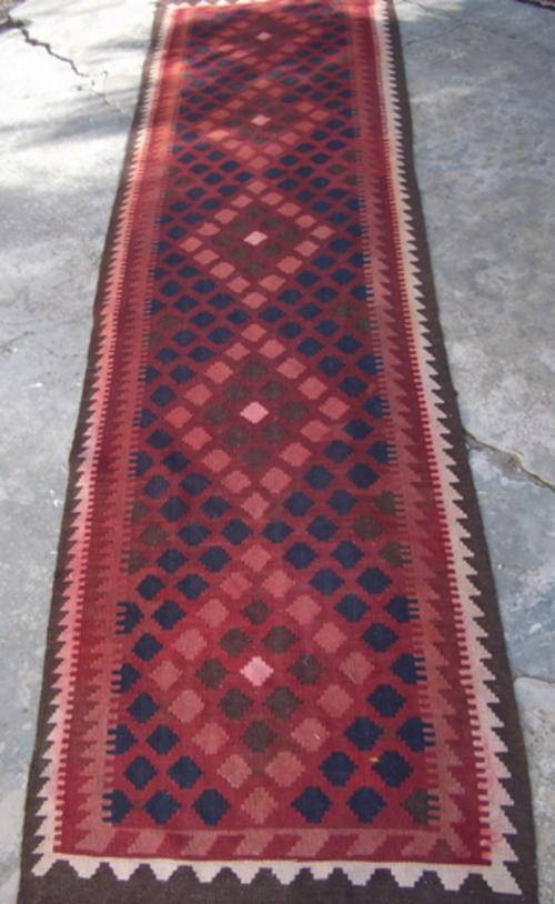 GORGEOUS KELIM RUNNER 3 M LONG X .87 CM