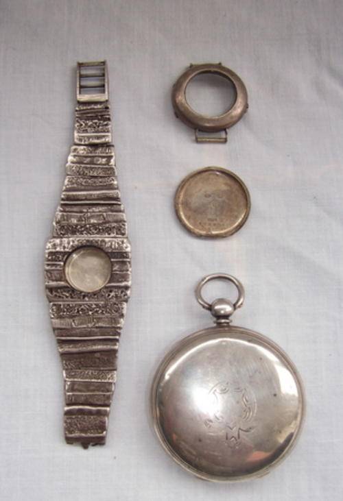 LOVELY HALLMARKED SILVER 103.7 GRAMS - TO ADAPT, FIX OR SCRAP