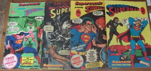 1984 SUPERCOMIX SOUTH AFRICAS OWN COMICS PRESENTS SUPERMAN