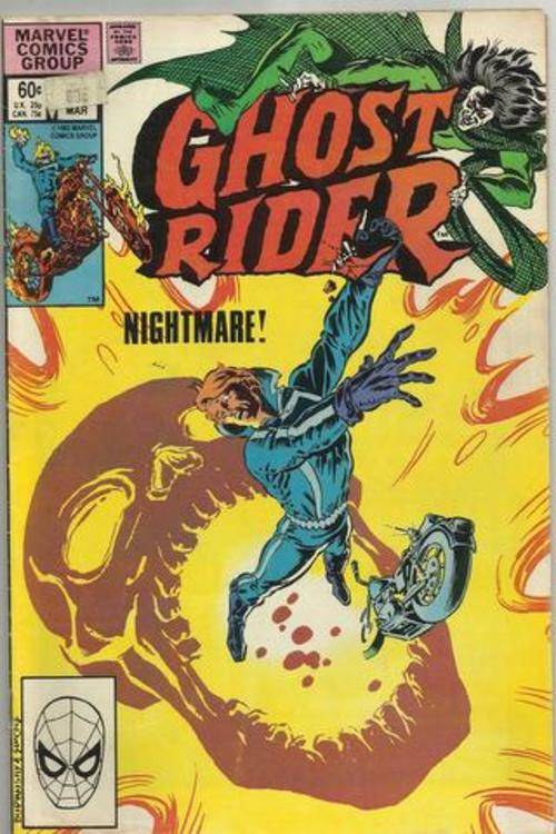 MARVEL COMICS GROUP - GHOST RIDER - NIGHTMARE - VOL 1 - NO 78 - MARCH 1983