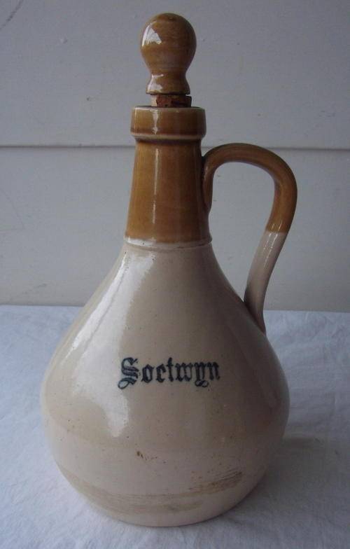 VINTAGE SOETWYN BOTTLE MADE BY BUCHAN PORTEBELLO SCOTLAND
