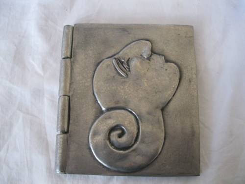 CARROL BOYES NOTEBOOK - 12 CM X 13 CM