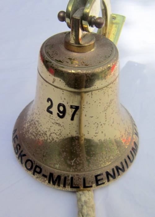 Big  and loud old school bell - Afskop Millenium - Millenium Kick Off. Number 297