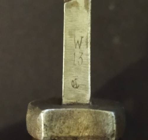 Rare German Sawback Bayonet  -  E and F Horster Solingen