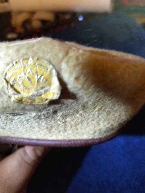 WWII ORIGINAL GERMAN WEHRMACHT OFFICERS LEATHER GLOVES REAL NAPPA