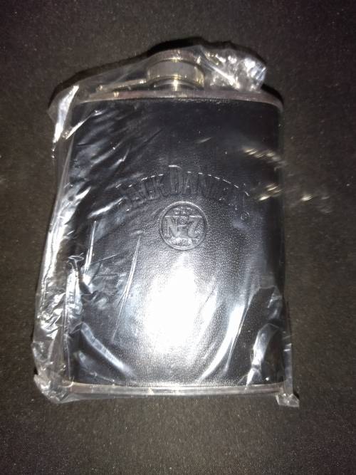 2007 Jack Daniels limited edition hip flask