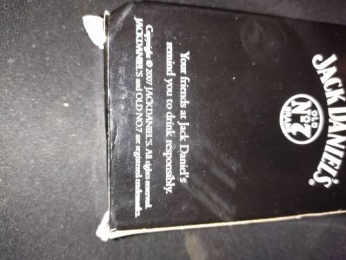 2007 Jack Daniels limited edition hip flask