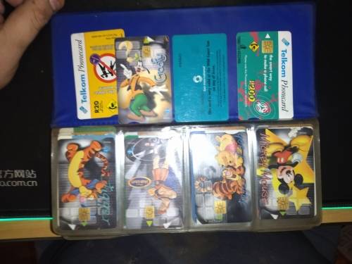 South Africa phone card collection