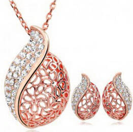 Pendent and earrings all for one bid