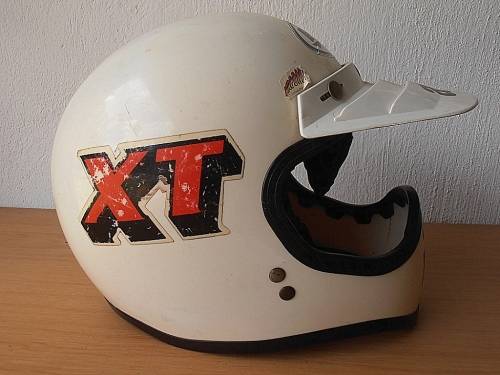 Vintage children's motorcycle helmet, XT, Fox, AGV, JT Racing, Fly Racing