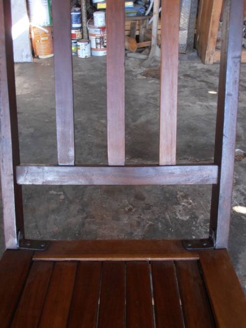 Small vintage folding chair from a Free State farm