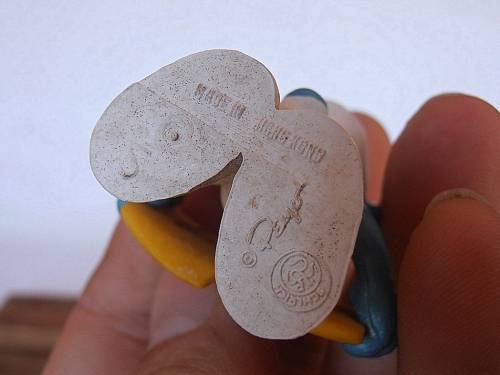 20038 Singer Smurf, Vintage Smurfs figure, Shipping will only be charged once!