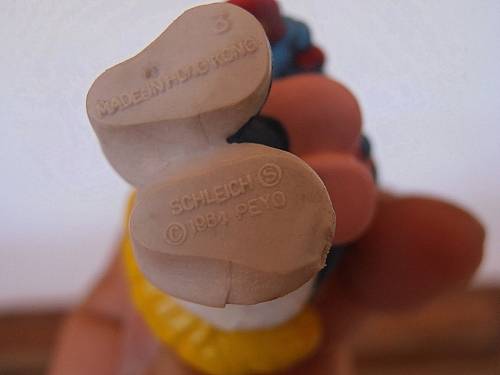 20421 Smurfette with Baby Smurf, Vintage Smurfs figure, Shipping will only be charged once!