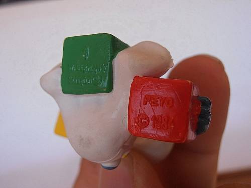 20214 Baby with Blocks Smurf, Vintage Smurfs figure, Shipping will only be charged once!