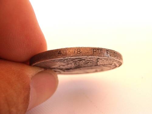 QSA Queen's South Africa Boer War medal, PTE F. Conn, full size. SHIPPING WILL ONLY BE CHARGED ONCE!