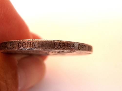 QSA Queen's South Africa Boer War medal, PTE F. Conn, full size. SHIPPING WILL ONLY BE CHARGED ONCE!