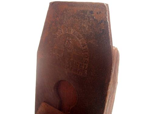 Large vintage wooden plane, John Bull cast steel, Sheffield