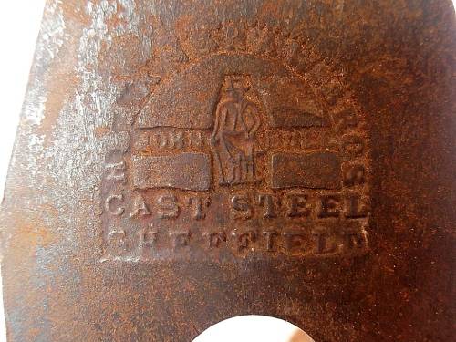 Large vintage wooden plane, John Bull cast steel, Sheffield