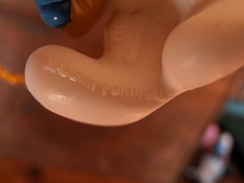 51904 Smurf w. Toy Sack Christmas Smurf, Vintage Smurfs figure, Shipping will only be charged once!