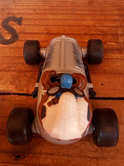 40256 Silver Racing Car Smurf, Excellent, Vintage Smurfs figure, Shipping will only be charged once!