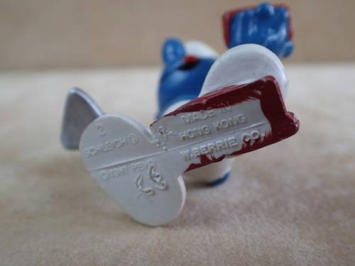 20148 Bricklayer Smurf, vintage Smurfs figure. Shipping will only be charged once!