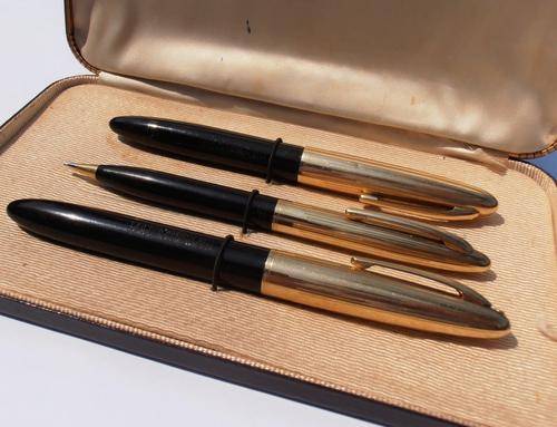 Sheaffer's very old vintage writing set in original box, HOUSE-MANIA!